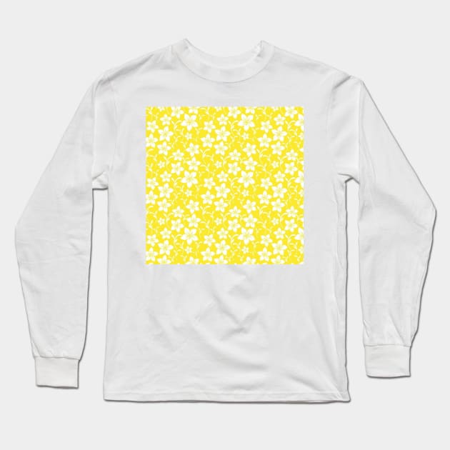 yellow background Long Sleeve T-Shirt by PREMIUMSHOP